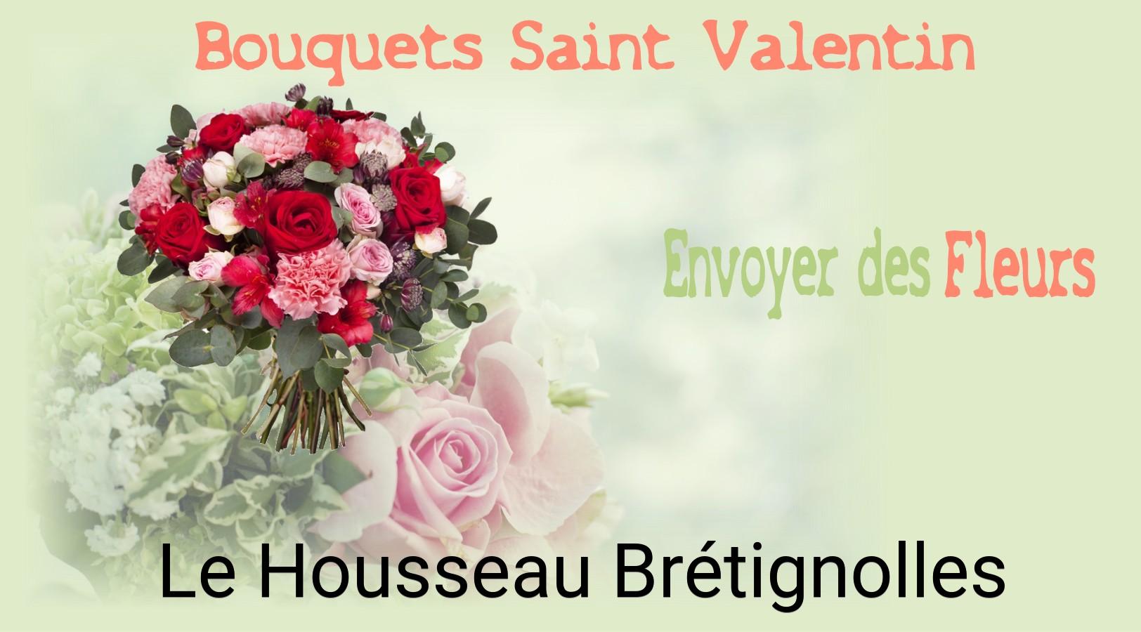 Roses de Saint-Valentin livrées à Le Housseau-Brétignolles